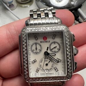 Michele watch deco diamond xl